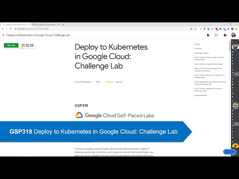 GSP318 Deploy to Kubernetes in Google Cloud: Challenge Lab (Oct 2020) | 🐱‍🏍 GCP learning tour