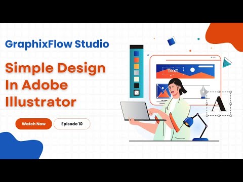 Simple Design In Adobe Illustrator
