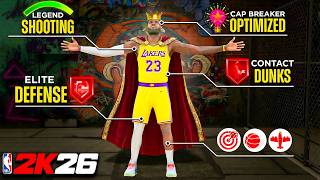 NEW *END GAME* 6'8 DEMIGOD BUILD is the BEST BUILD in NBA 2K26