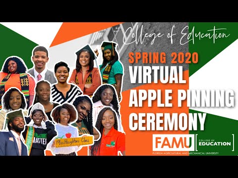 FAMU College of Education | Apple Pinning Ceremony | FAMU Spring 2020 | FAMU Rattlers