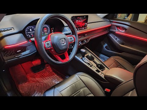 How to install ambient lights for 2024 Honda Accord