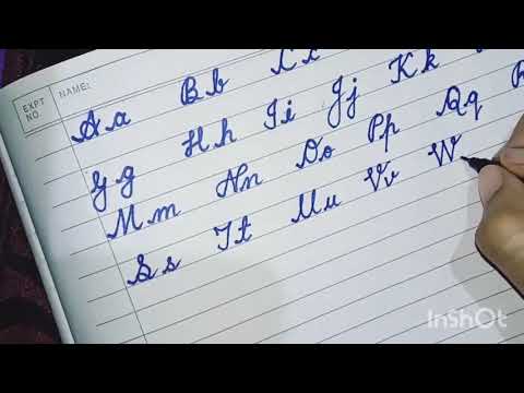 English alphabets small letters and capital letters✍️📃✒️