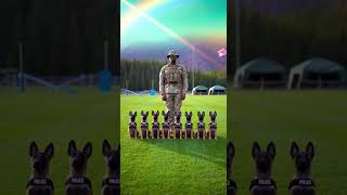 Precision Training: U.S. Soldiers & Belgian Malinois in Perfect Harmony #dogtraining #shortviral