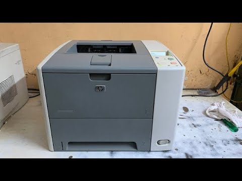 Refurbished Hp Laser p3005 Printer | Testing | master & Tracing paper #laserprinter #printer #pune