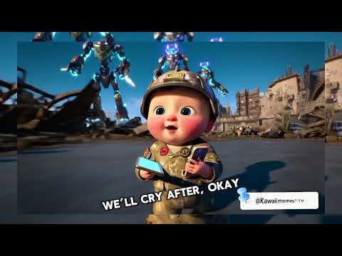 Tiny Soldier's Hilarious Survival Guide | How NOT to Die in Danger!😂🪖 #animeshorts#funnyvideo#anime