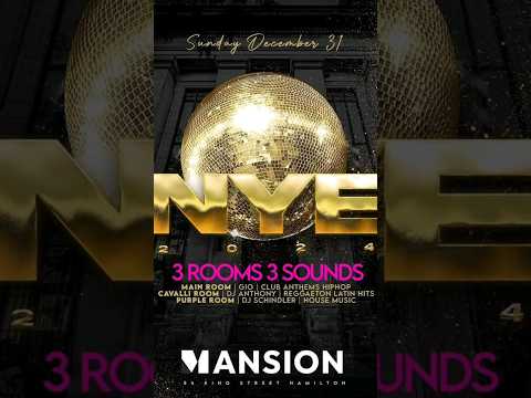 New Years Celebration In Mansion Nightclub 54 King Street East Hamilton Ontario #hamiltonont #dj