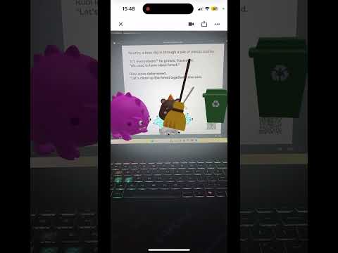 Rubi’s Earth Adventure - Augmented Reality Book Demo Adobe Aero