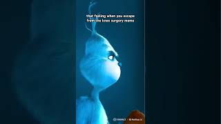 that feeling when you escape from the knee surgery meme #meme