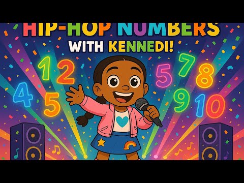 Hip-Hop Numbers with Kennedi 🎤✨ | Learn to Count 1–10 with Music and Fun!