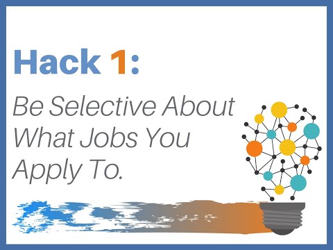 Hacking Work: Be Selective
