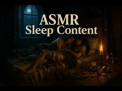 Relaxing Sleep Story & ASMR for Relaxation - Medieval Castle Feast