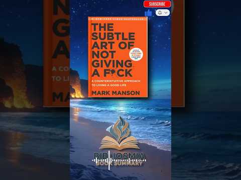 The Subtle Art of Not Giving a F*ck by Mark Manson | Hindi Book Summary | Audiobook | Shorts