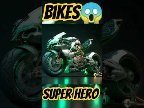Superhero Concept Bikes l Batman bike l Hulk bike l Superman bike l Iron man bike l Super hero bike