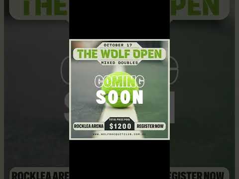 Join the Excitement of the 2025 Wolf Open! 🎉🎾
