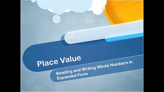 Math Video Tutorial: Place Value: Video 10