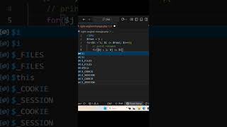 PHP Right Angle Triangle Pattern | Star Pattern in PHP