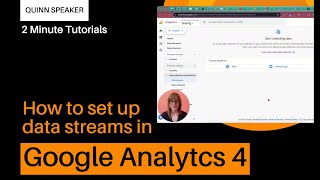 2 Minute Tutorials: How to Set Up a Data Stream in Google Analytics