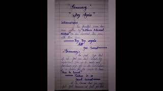 Try Again Summary | 10th Class | Easy and Simple words | Step by Step