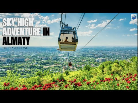 Cable Car Ride to Heaven – Kok Tobe Almaty 🇰🇿