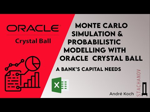 Monte Carlo simulation & Probabilistic modelling with Oracle Crystal Ball: Example bank capital