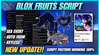 [🏆 BEST] Blox Fruits Script - AUTO SEA EVENT | AUTO SEA BEST | AUTO LEVIATHAN | AUTO TERROR SHARK