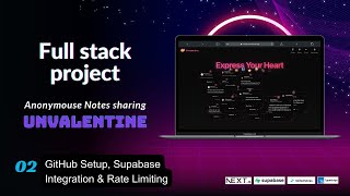Building Unvalentine: GitHub Setup, Supabase Integration & Rate Limiting