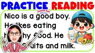 READING LESSON FOR KIDS GRADE1, 2, 3 | LEARN TO READ | PRACTICE READING | TEACHER AYA