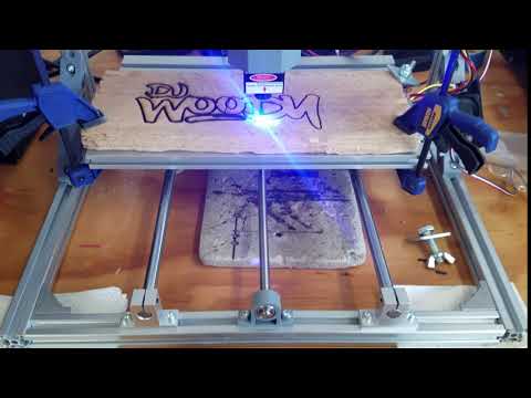 DJ WoodyNZ laser engraver