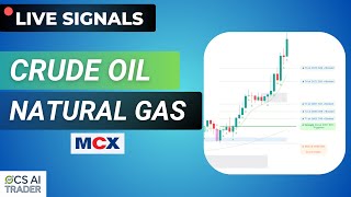Crude Oil & Natural Gas Live Signals | Intraday Trading & Strategies | MCX