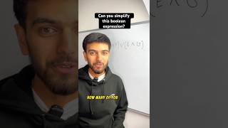 Simplifying boolean expressions - A Level Computer Science #alevel #computerscience