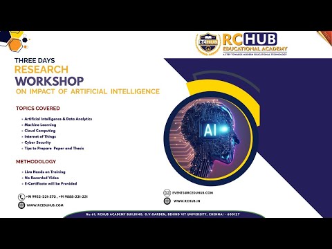 Day-1 Research Workshop on Impact of Artificial Intelligence