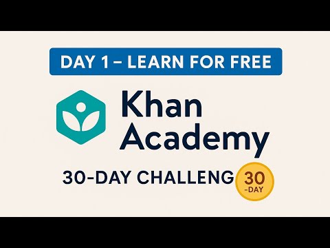 30-DAY FREE LEARNING CHALLENGE | DAY 1