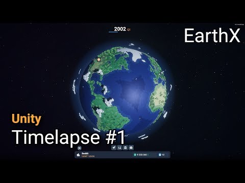 EarthX: Unity Timelapse #1 | Achievements, CEO & Reputation system