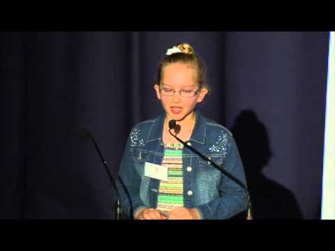 Sophie Ardagh's winning speech