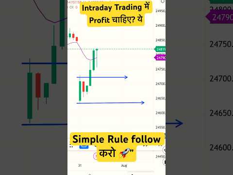 Intraday Trading में Profit चाहिए? ये 1 Simple Rule follow करो 🚀 Intraday Trading Secret 🔥