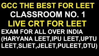 LEET 2020 PREPARATION MOCK TEST CRT 26 FOR DIPLOMA GCCIANS