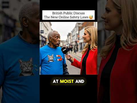 The Public Opinion On The New Online Safety Laws ⚠️😅 (Veo 3)