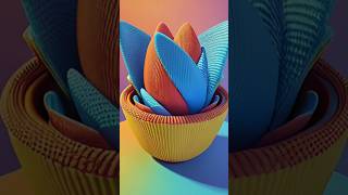 Beauty of 3D Abstract Models #aigenerated #3darts #airart #aichronicles #outofthebox #3dmodel #art