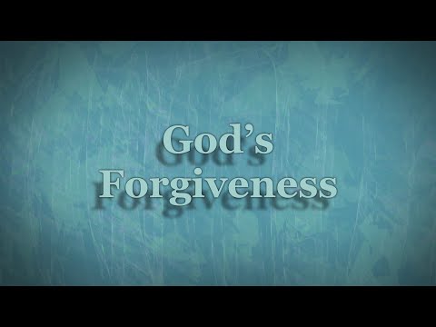 God’s forgiveness