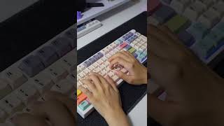 Gateron Baby Kangaroo on the Ganss GS3098T ⌨️🦘