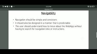 Web App Design Goals in Software Engineering
