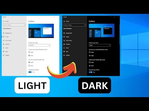 How to Enable DARK MODE on Windows 10 and 11 Easily