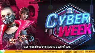 Happy Cyber Week! We're got lost of discounts and free UC ready just for you! 💥 #pubgmobile #pubg