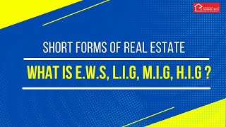 What is E.W.S, L.I.G, M.I.G and H.I.G ? #shorts