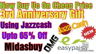 Buy Uc in Cheep Price | 3rd Anniversary Gift With Prof |Midasbuy