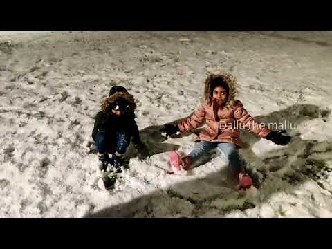 Fun in snow / Snowing in Nederlands
