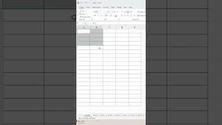 Excel Shortcut ALT + H M A | Multiple Cells Merge Kaise Karein | Excel Tips #excelshorts #excel