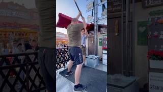 He Refused to Quit 😂 #shortsfeed #strongman #challenge #viralshorts