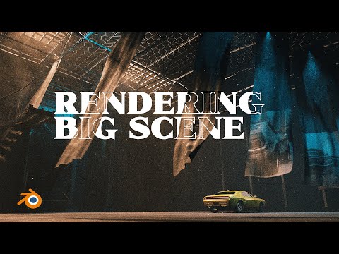 HUGE 3D scene...in Blender ! |Realistic Environment With Blender 3D | blender short film