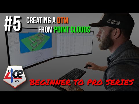 Creating a Ground Surface from Point Clouds in N4ce